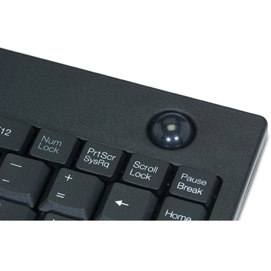 Mini-clavier trackball sans fil Adesso WKB-3100UB