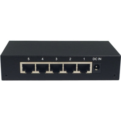 Commutateur de bureau en métal Gigabit Ethernet 10/100/1000 Mbps Amer 5 ports SG5D