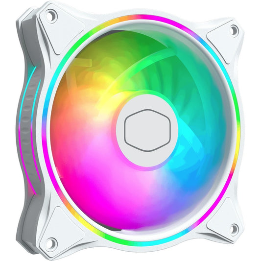 Cooler Master MasterFan MF120 Halo Édition Blanche MFL-B2DW-18NPA-R1