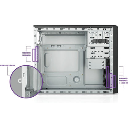 Boîtier d'ordinateur Cooler Master MasterBox E300L MCB-E300L-KN5N-B01