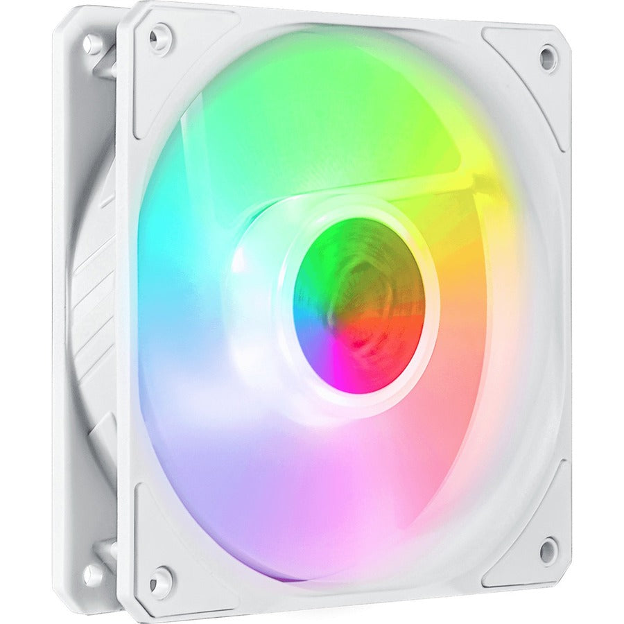 Cooler Master SickleFlow 120 ARGB Édition Blanche 3 EN 1 - Pack de 3 MFX-B2DW-183PA-R1