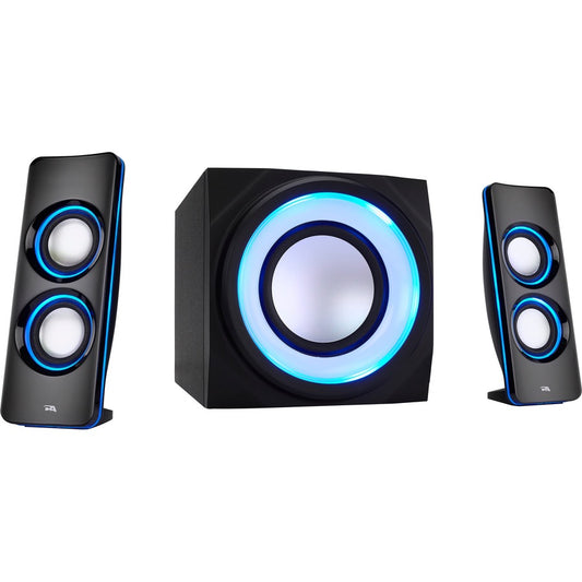 Système d'enceintes Bluetooth 2.1 Cyber ​​Acoustics Curve CA-3712BT - Noir CA-3712BT
