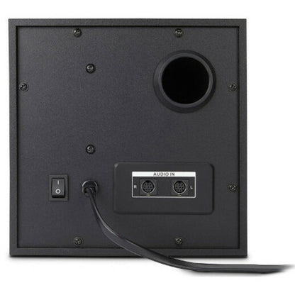 Cyber Acoustics Curve CA-3712BT 2.1 Bluetooth Speaker System - Black CA-3712BT