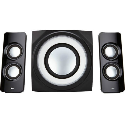 Cyber Acoustics Curve CA-3712BT 2.1 Bluetooth Speaker System - Black CA-3712BT