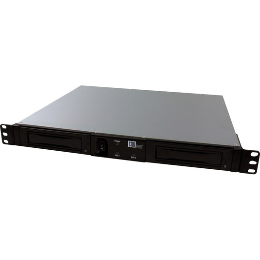 Boîtier de lecteur CRU RAX RAX215DC-XJ - Interface hôte Mini-SAS - Montable en rack 1U - Noir 41610-1199-0000