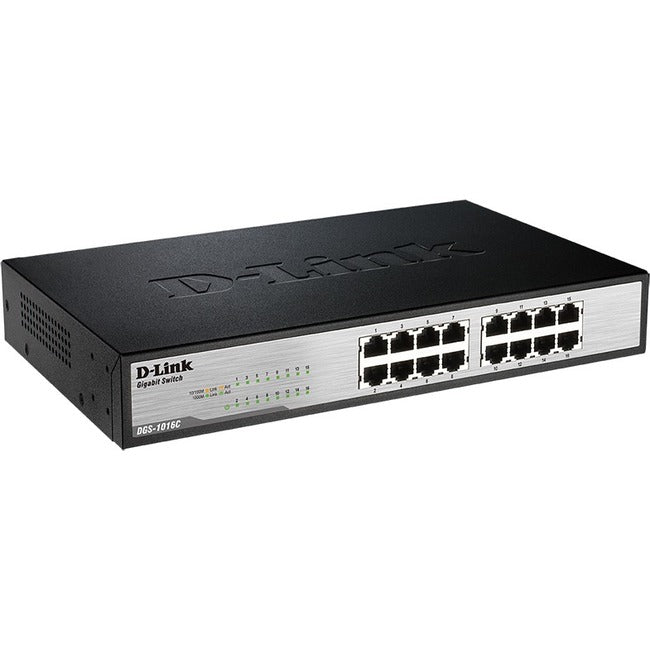 D-Link 16-Port Gigabit Unmanaged Switch DGS-1016C