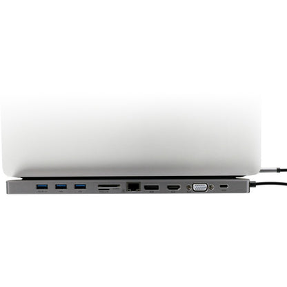 Station d'accueil ultra-mince IOGEAR Dock Pro 100 USB-C 4K GUD3C02B