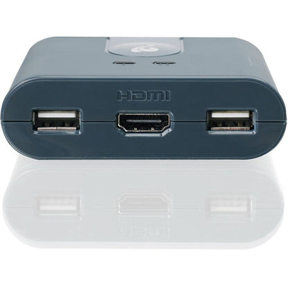 Commutateur KVM Full HD à 2 ports IOGEAR avec connexions HDMI et USB GCS32HU