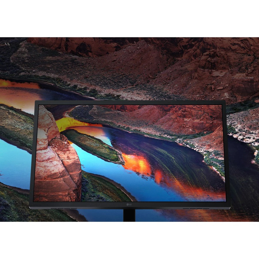 LG UltraFine 24MD4KLB-B 23.7" 4K UHD LED LCD Monitor - 16:9 - Black 24MD4KLB-B