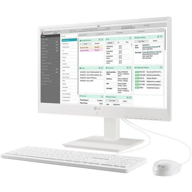 Client léger tout-en-un LG 24CN670N Intel Celeron J4105 Quad-core (4 cœurs) 24CN670NK6N