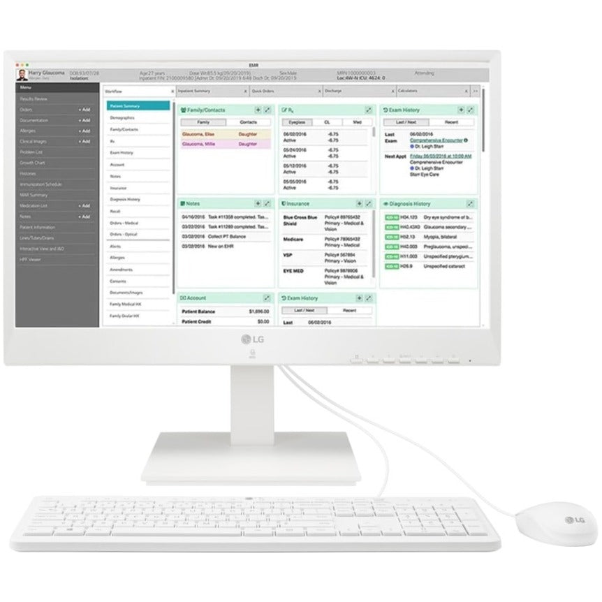 Client léger tout-en-un LG 24CN670N Intel Celeron J4105 Quad-core (4 cœurs) 24CN670NK6N