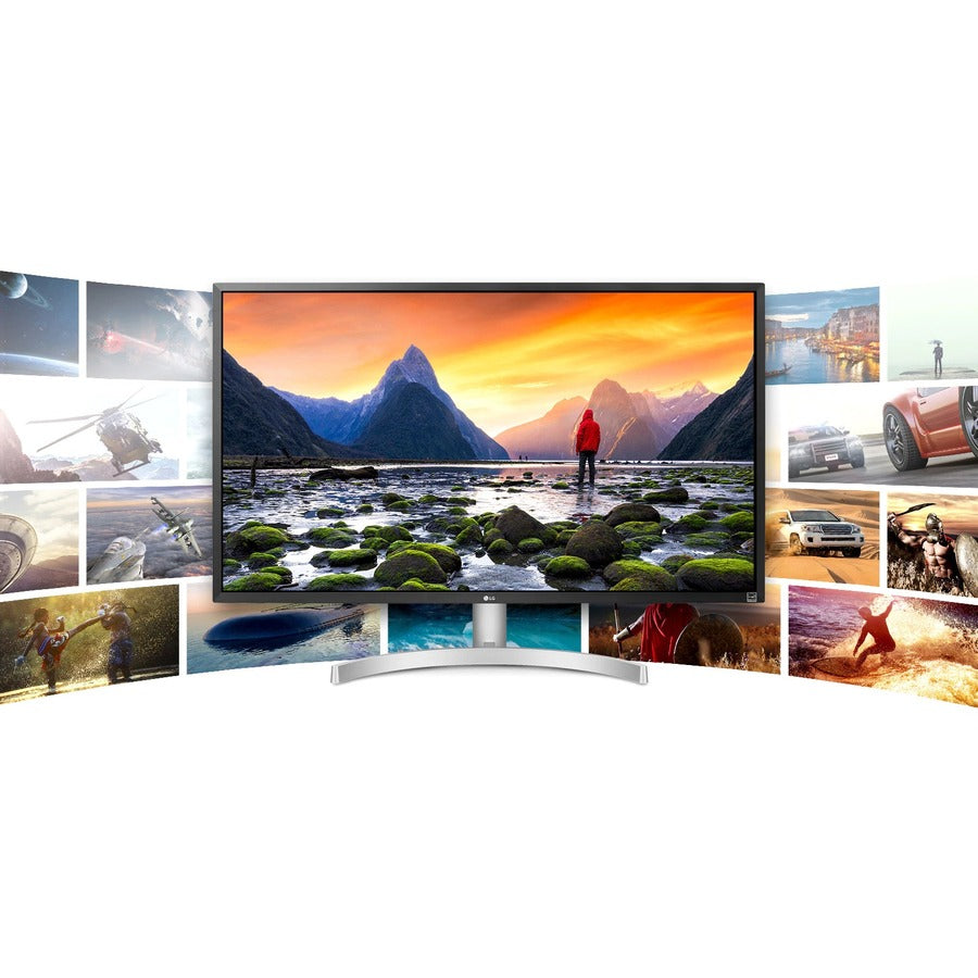 LG UltraFine 32UL500-W 32" 4K UHD LED LCD Monitor - 16:9 - Black 32UL500-W