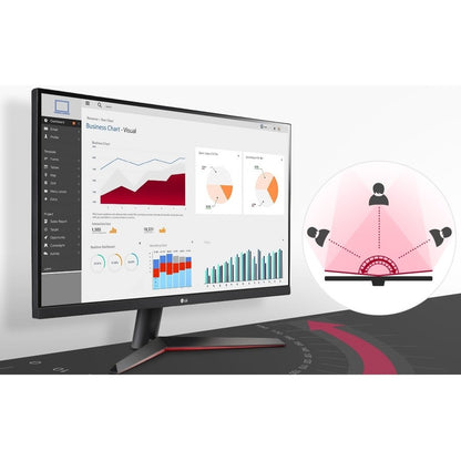 LG 24MP60G-B 24" Full HD Edge LED LCD Monitor - 16:9 - Matte Black 24MP60G-B