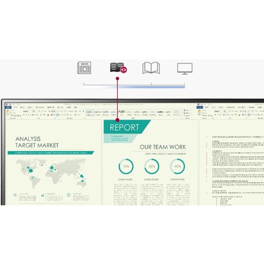 LG 24MP60G-B 24" Full HD Edge LED LCD Monitor - 16:9 - Matte Black 24MP60G-B