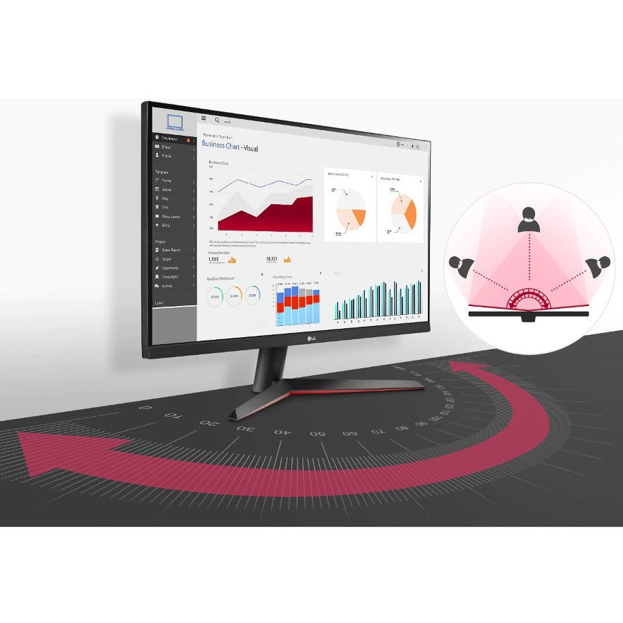 LG 27MP60G-B 27" Full HD LED Gaming LCD Monitor - 16:9 - Black 27MP60G-B