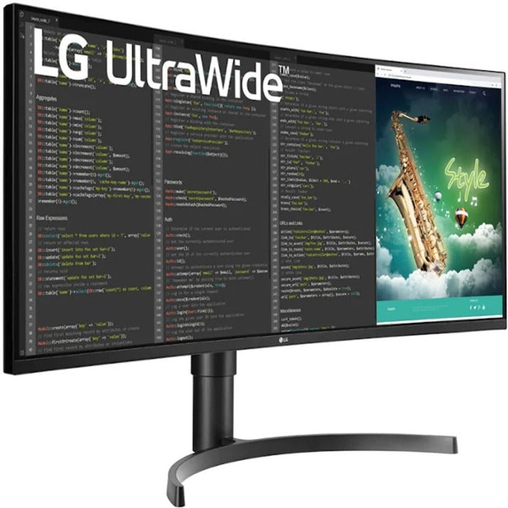 Moniteur LCD incurvé LG Ultrawide 35BN75C-B 35" UW-QHD - 21:9 - Noir texturé 35BN75C-B