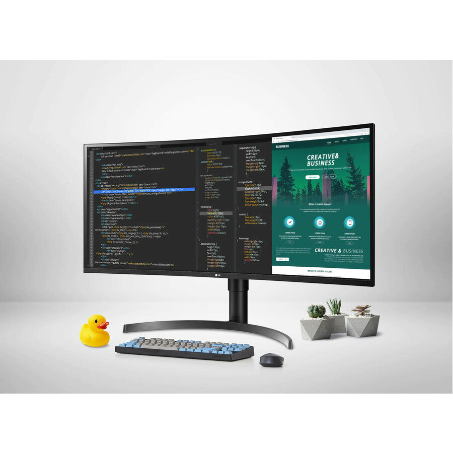 Moniteur LCD incurvé LG Ultrawide 35BN75C-B 35" UW-QHD - 21:9 - Noir texturé 35BN75C-B