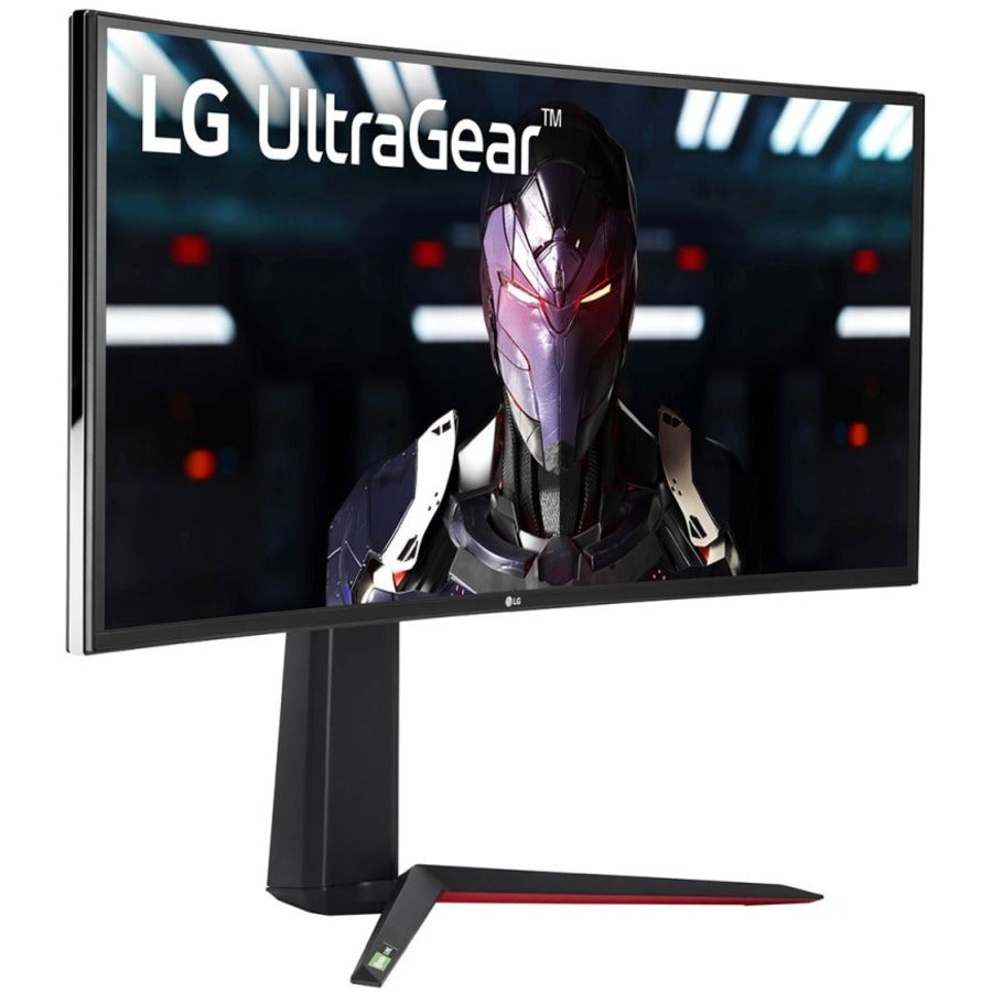 LG UltraGear 34GN850-B 34" UW-QHD Curved Screen Gaming LCD Monitor - 21:9 - Black, Red 34GN850-B