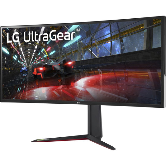LG UltraGear 38GN950-B 38" UW-QHD+ Curved Screen Gaming LCD Monitor - 21:9 - Black 38GN950-B