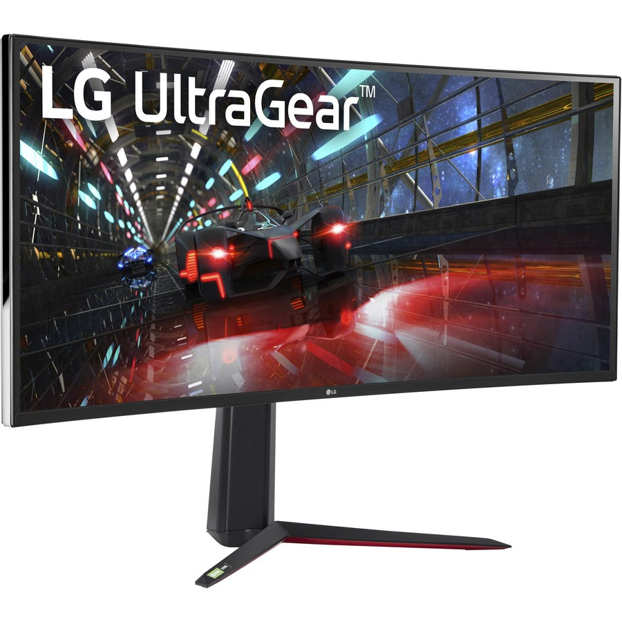 LG UltraGear 38GN950-B 38" UW-QHD+ Curved Screen Gaming LCD Monitor - 21:9 - Black 38GN950-B