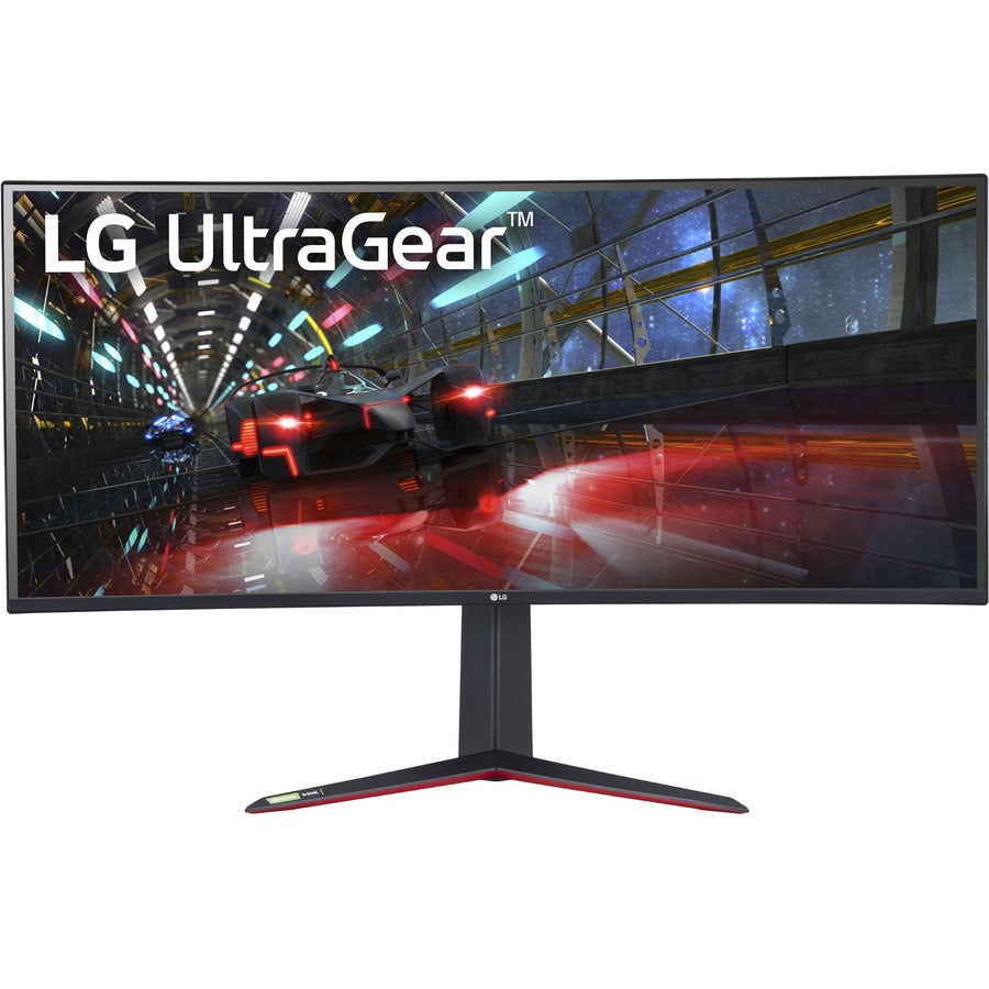 LG UltraGear 38GN950-B 38" UW-QHD+ Curved Screen Gaming LCD Monitor - 21:9 - Black 38GN950-B