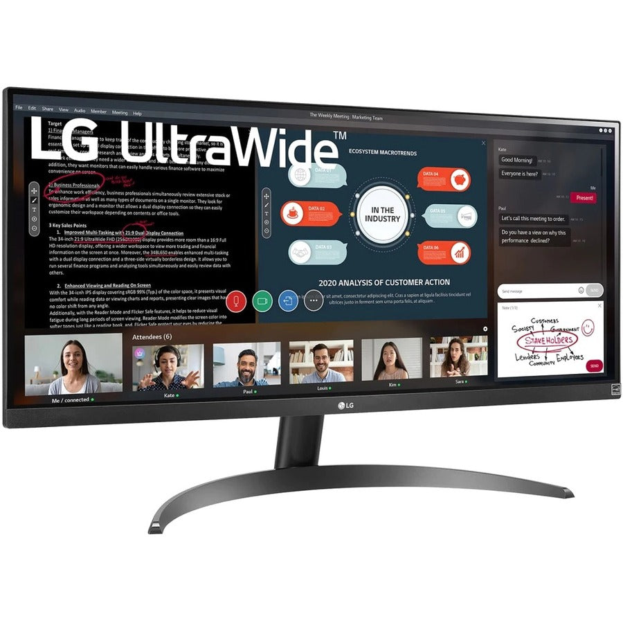 Moniteur LCD de jeu à LED LG Ultrawide 29WP500-B 29 pouces UW-UXGA Edge - 21:9 29WP500-B