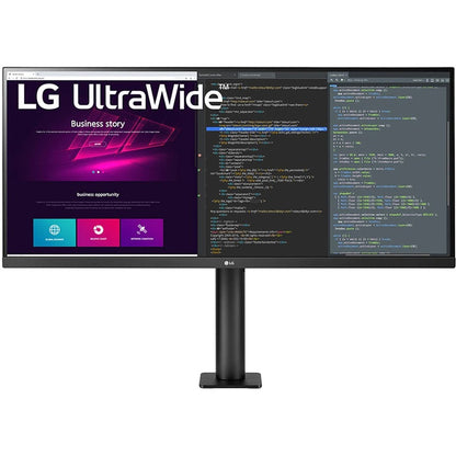 Moniteur LCD LED LG Ultrawide 34WN780-B 34" UW-QHD - 21:9 - Noir texturé 34WN780-B
