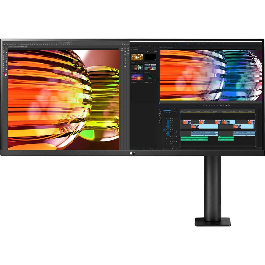 Moniteur LCD LED LG Ultrawide 34WN780-B 34" UW-QHD - 21:9 - Noir texturé 34WN780-B