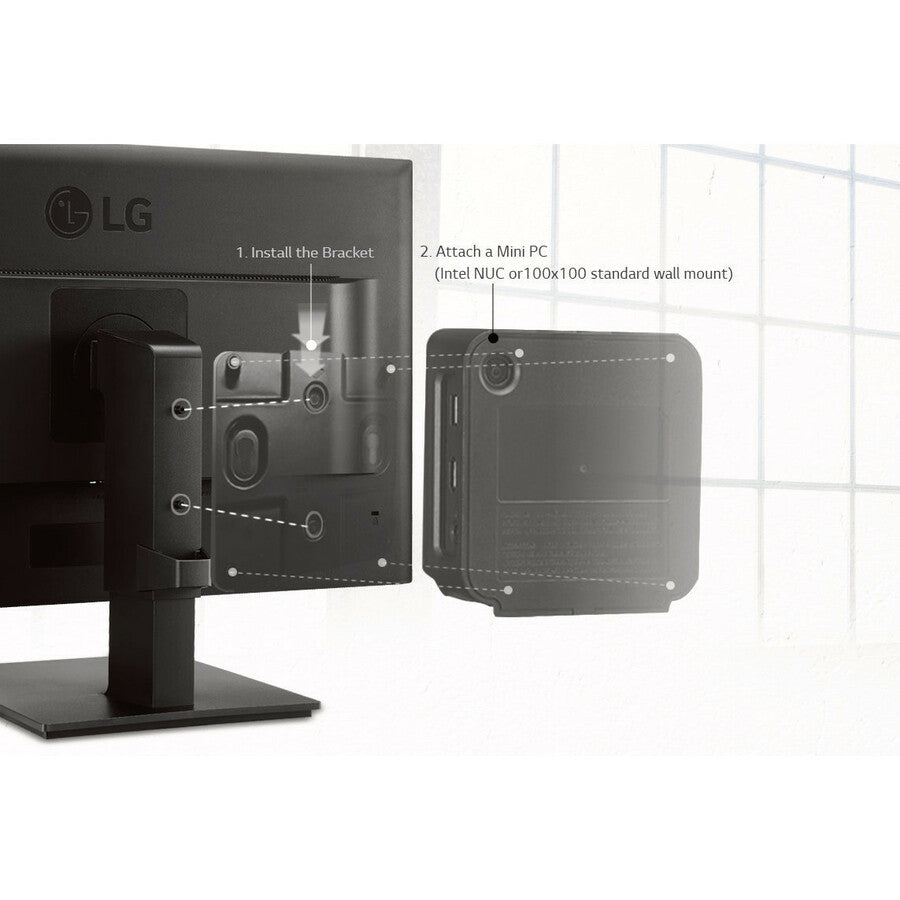 LG 27BK550Y-B Full HD LED LCD Monitor - 16:9 - Textured Black 27BK550Y-B