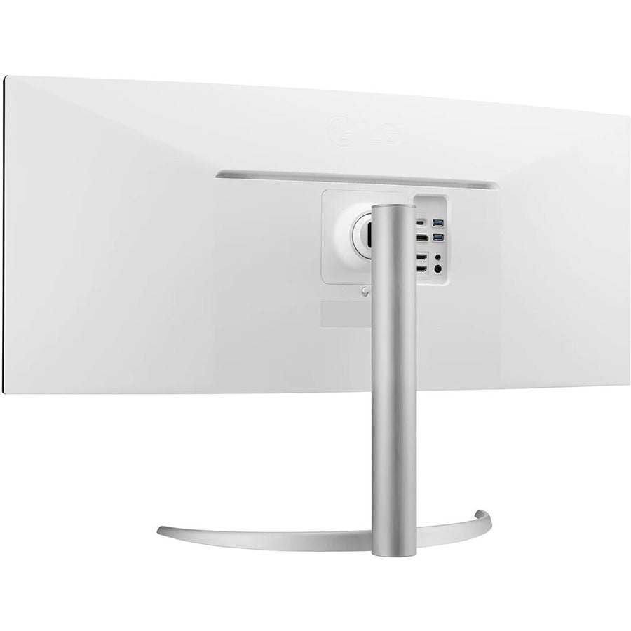 Moniteur LCD incurvé LG Ultrawide 38WP85C-W 37,5" UW-QHD+ - 21:9 - Argent, Blanc 38WP85C-W
