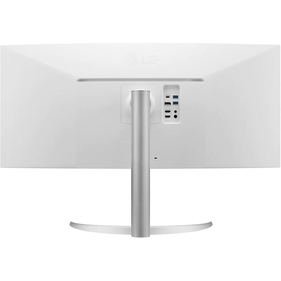 Moniteur LCD incurvé LG Ultrawide 38WP85C-W 37,5" UW-QHD+ - 21:9 - Argent, Blanc 38WP85C-W