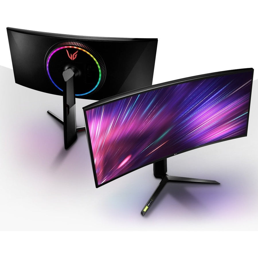 Moniteur LCD de jeu incurvé WLED 34" UW-QHD LG UltraGear 34GP950G-B - 21:9 - Noir mat 34GP950G-B