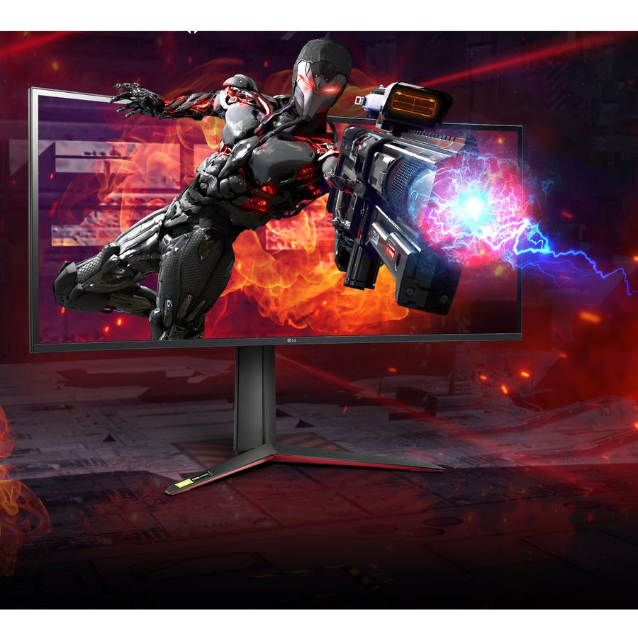 Moniteur LCD de jeu incurvé WLED 34" UW-QHD LG UltraGear 34GP950G-B - 21:9 - Noir mat 34GP950G-B