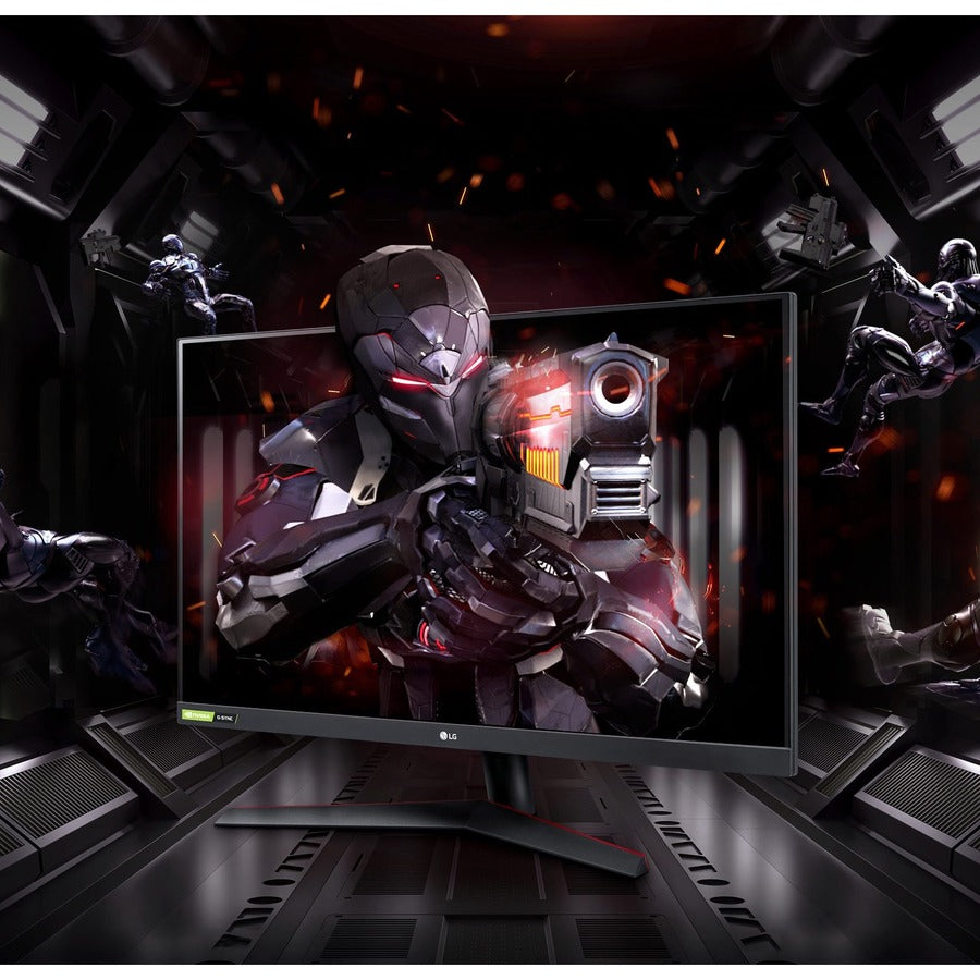 LG UltraGear 32GN500-B 31.5" Full HD Gaming LCD Monitor - 16:9 - Black, Red 32GN500-B