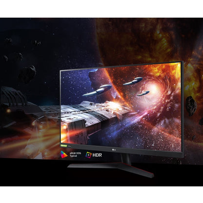 LG UltraGear 32GN500-B 31.5" Full HD Gaming LCD Monitor - 16:9 - Black, Red 32GN500-B