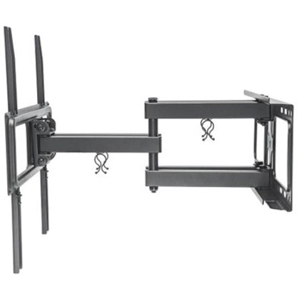 Manhattan TV & Monitor Mount, Wall, Full Motion, 1 screen, Screen Sizes: 32-55" , Black, VESA 100x100 to 400x400mm, Max 40kg, LFD, Tilt & Swivel with 3 Pivots, Lifetime Warranty 461344