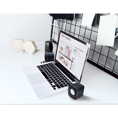 Système d'enceintes Manhattan - 6 W RMS - Noir 161435