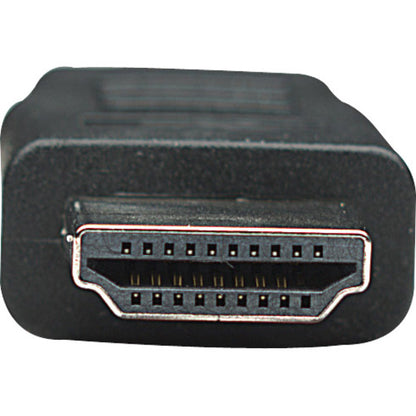 Câble HDMI Manhattan, 1080p@60Hz (haut débit), 7,5 m, mâle vers mâle, noir, entièrement blindé, contacts plaqués or, garantie à vie, sac en polyéthylène 308441