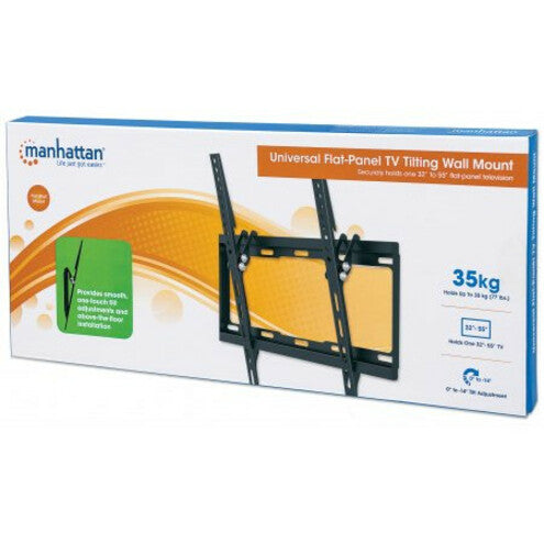 Support mural Manhattan 460941 pour écran plat, TV - Noir 460941