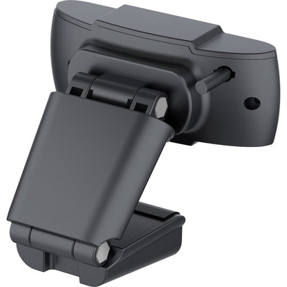 Webcam USB Manhattan, deux mégapixels, 1080p Full HD, USB-A, microphone intégré, base à clip réglable, 30 images par seconde, noir, garantie de trois ans, boîte 462006