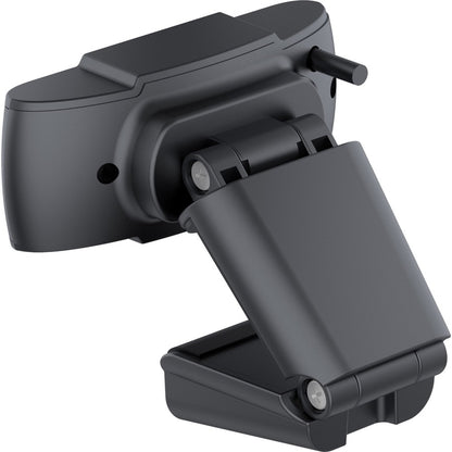 Webcam USB Manhattan, deux mégapixels, 1080p Full HD, USB-A, microphone intégré, base à clip réglable, 30 images par seconde, noir, garantie de trois ans, boîte 462006