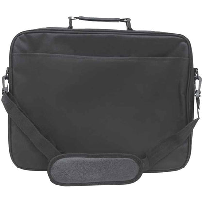 Sacoche pour ordinateur portable Manhattan Empire 17,3", modèle à clapet, poche pour accessoires, bandoulière (amovible), étui pour ordinateur portable, noir, garantie de trois ans 421560