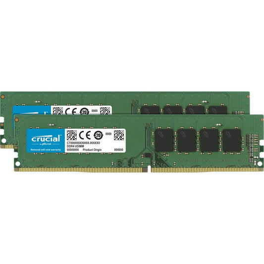 Kit de mémoire DDR4 SDRAM Crucial 16 Go (2 x 8 Go) CT2K8G4DFRA266