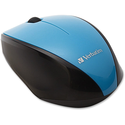 Souris sans fil Verbatim Multi-Trac Blue LED pour ordinateur portable - Bleu 97993