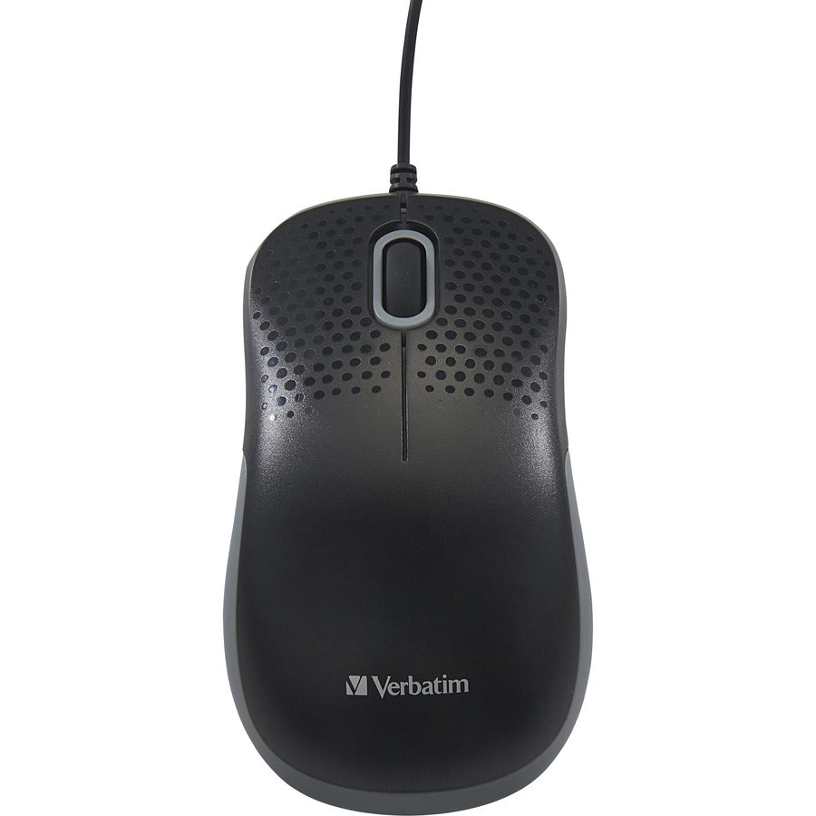 Souris optique filaire silencieuse Verbatim - Noir 99790