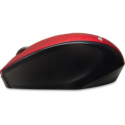 Souris sans fil Verbatim Multi-Trac Blue LED pour ordinateur portable - Rouge 97995