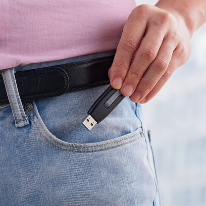 Clé USB 3.0 Store 'n' Go V3 de Verbatim 8 Go - Gris 49171