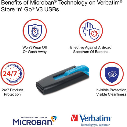 Clé USB Verbatim Store 'n' Go V3 70900