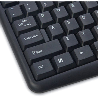 Clavier et souris USB filaires Verbatim Slimline - Noir 99202
