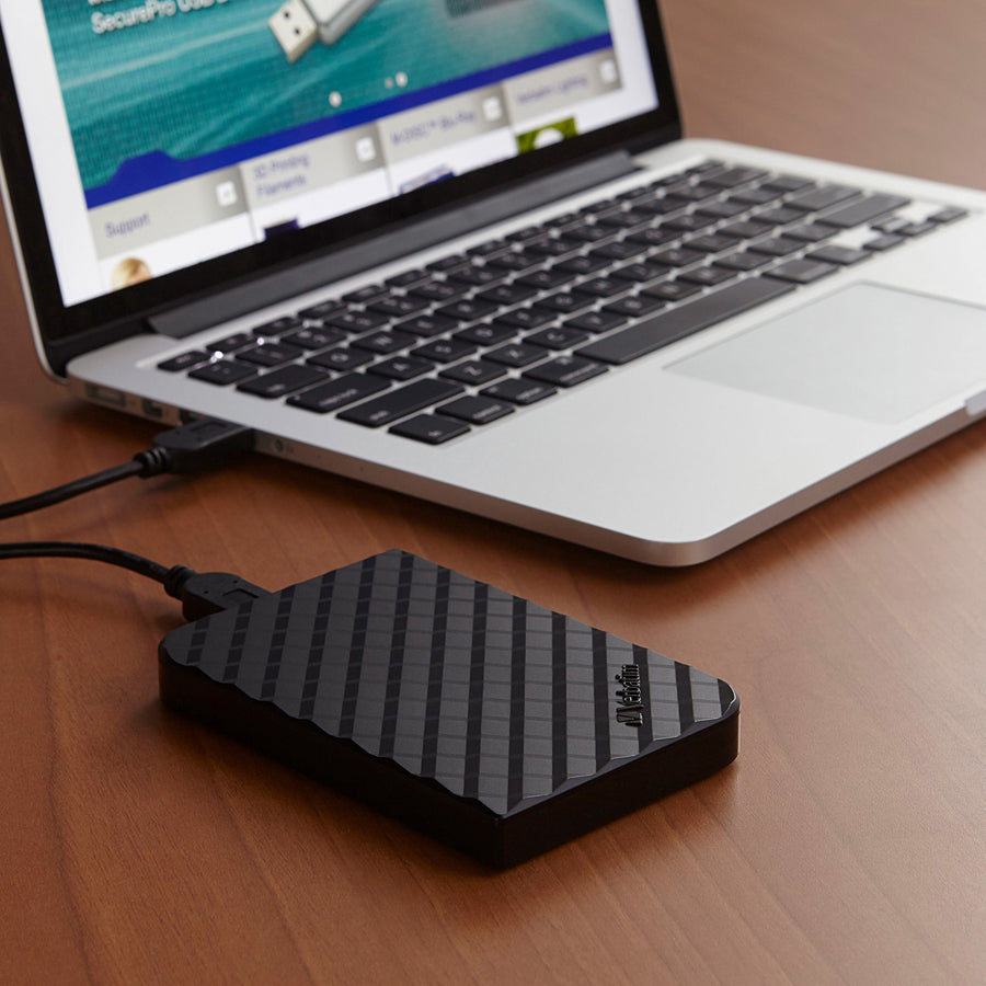 Disque dur portable Verbatim Store 'n' Go 2 To, USB 3.0 - Noir 53177